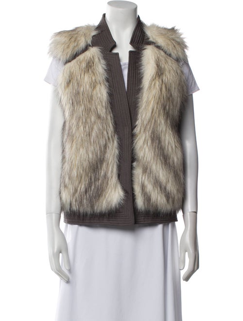 Rebecca Taylor Faux Fur Vest