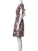 Rebecca Taylor Floral Print Mini Dress
