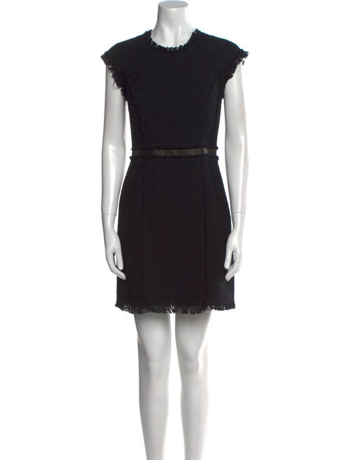 Rebecca Taylor Crew Neck Mini Dress