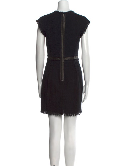 Rebecca Taylor Crew Neck Mini Dress