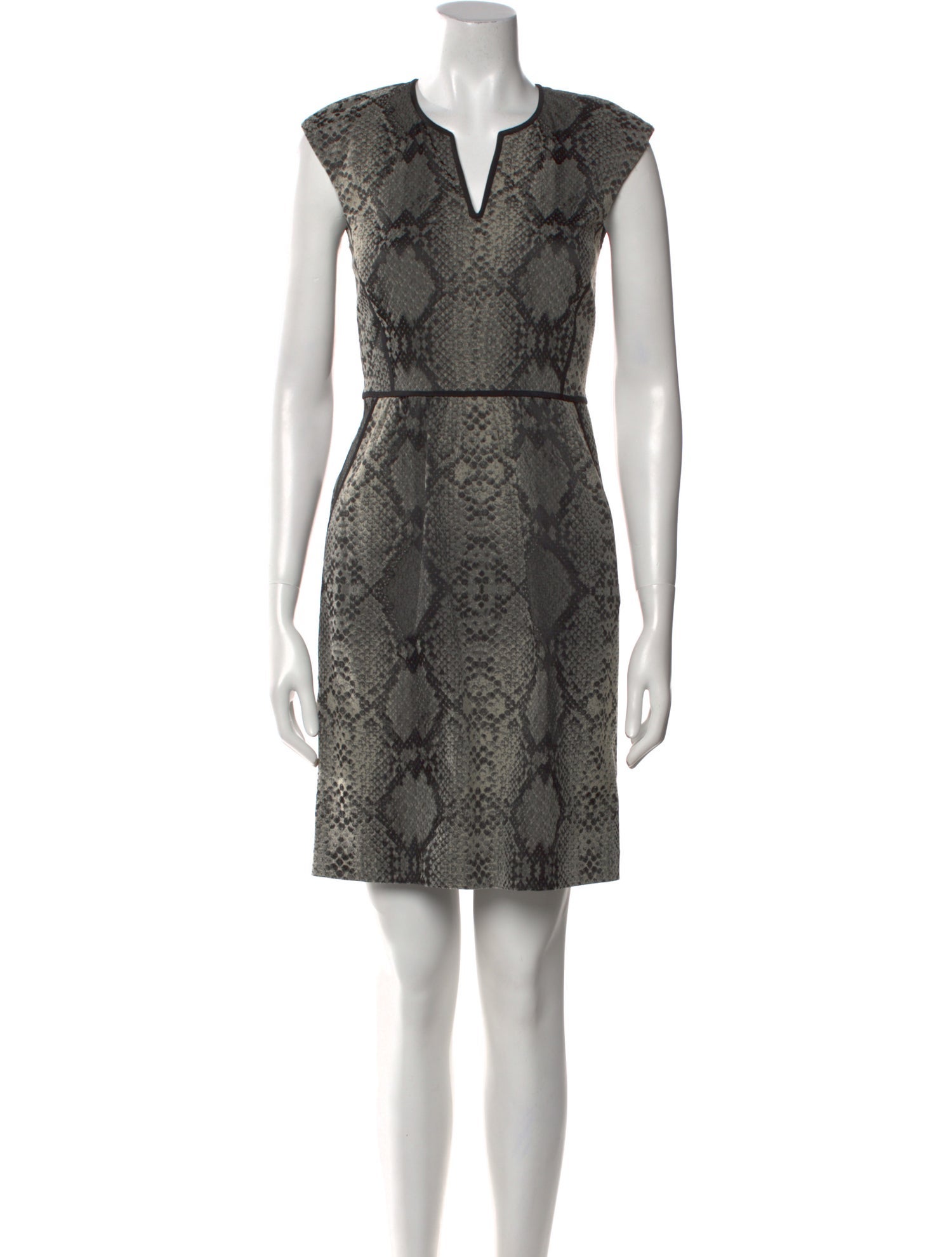 Rebecca Taylor Animal Print Mini Dress