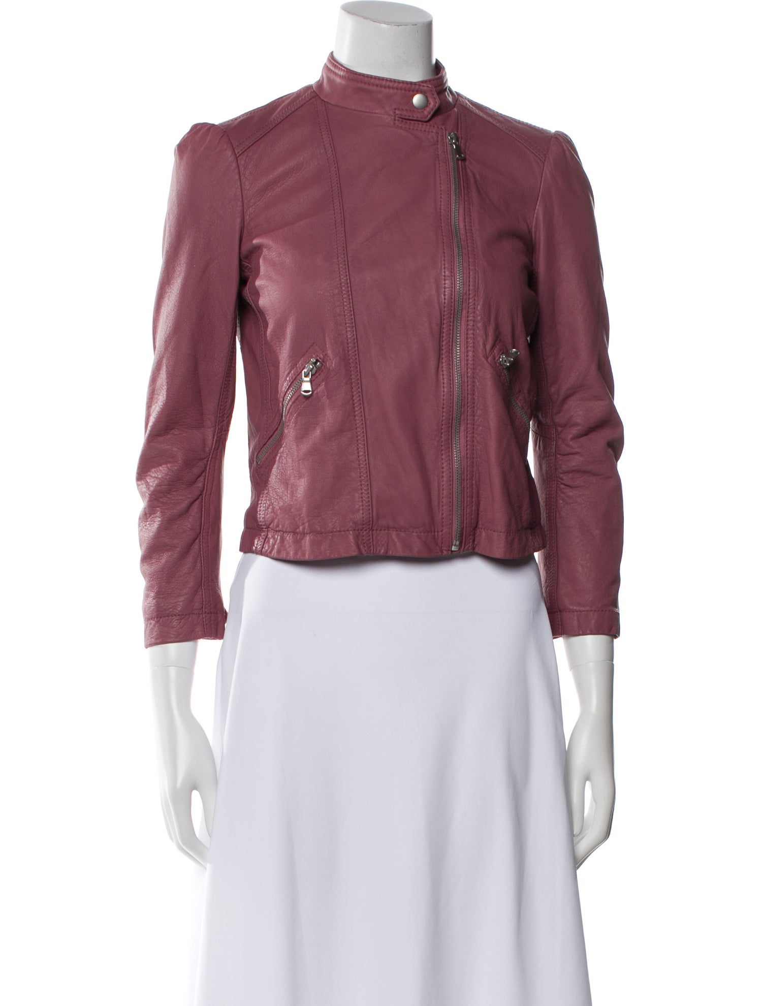Rebecca Taylor Leather Biker Jacket