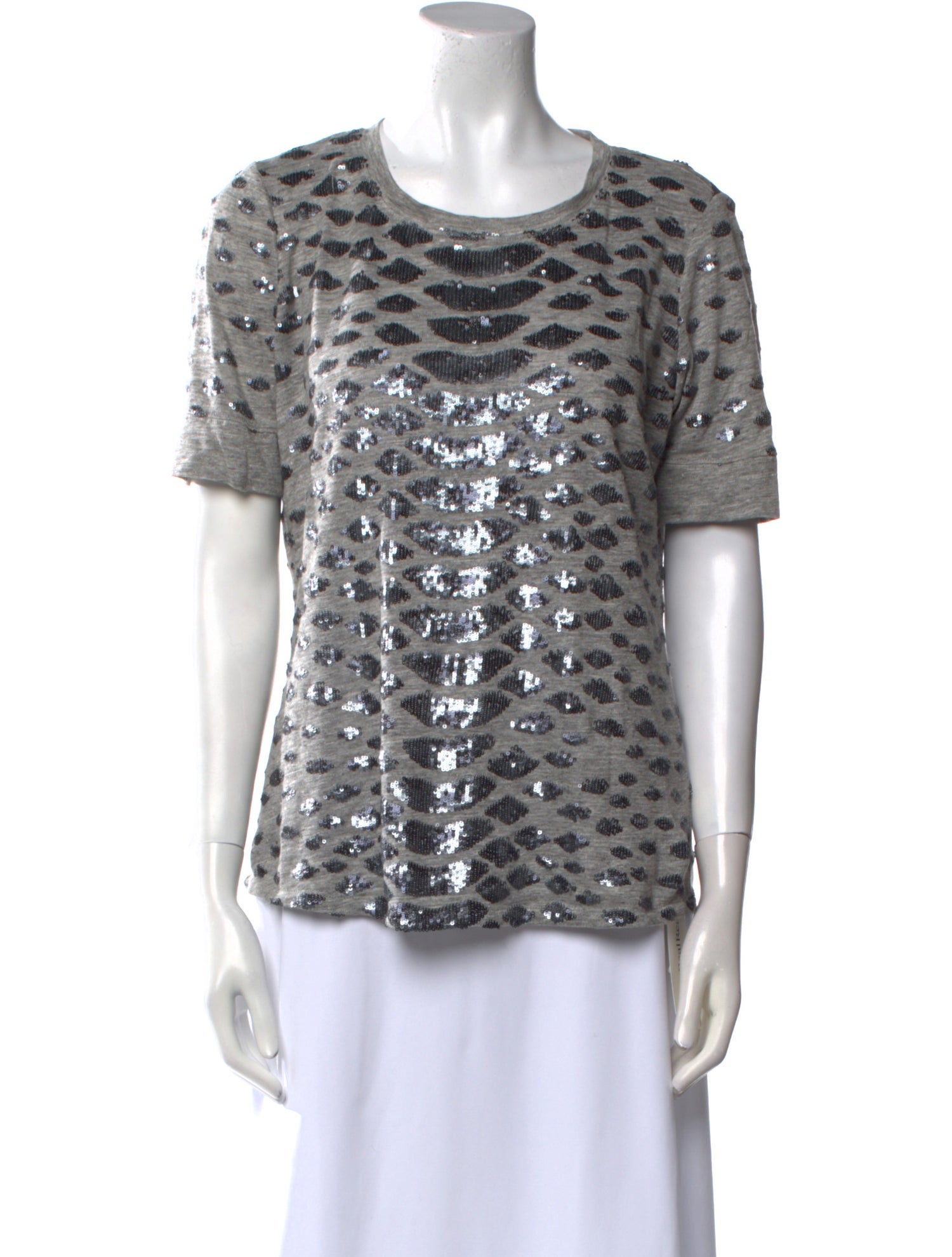 Rebecca Taylor Linen Animal Print Sweater w/ Tags