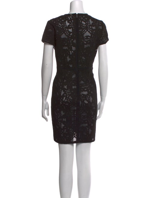 Rebecca Taylor Crew Neck Mini Dress