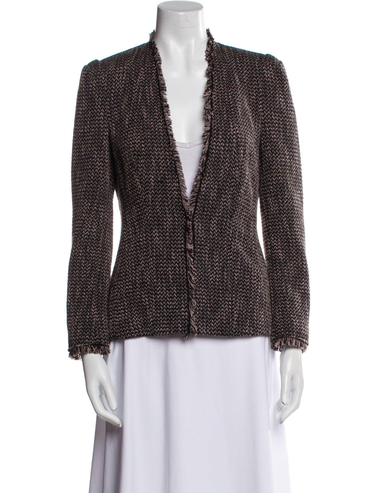 Rebecca Taylor Striped Evening Jacket