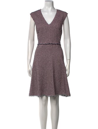 Rebecca Taylor Printed Knee-Length Dress