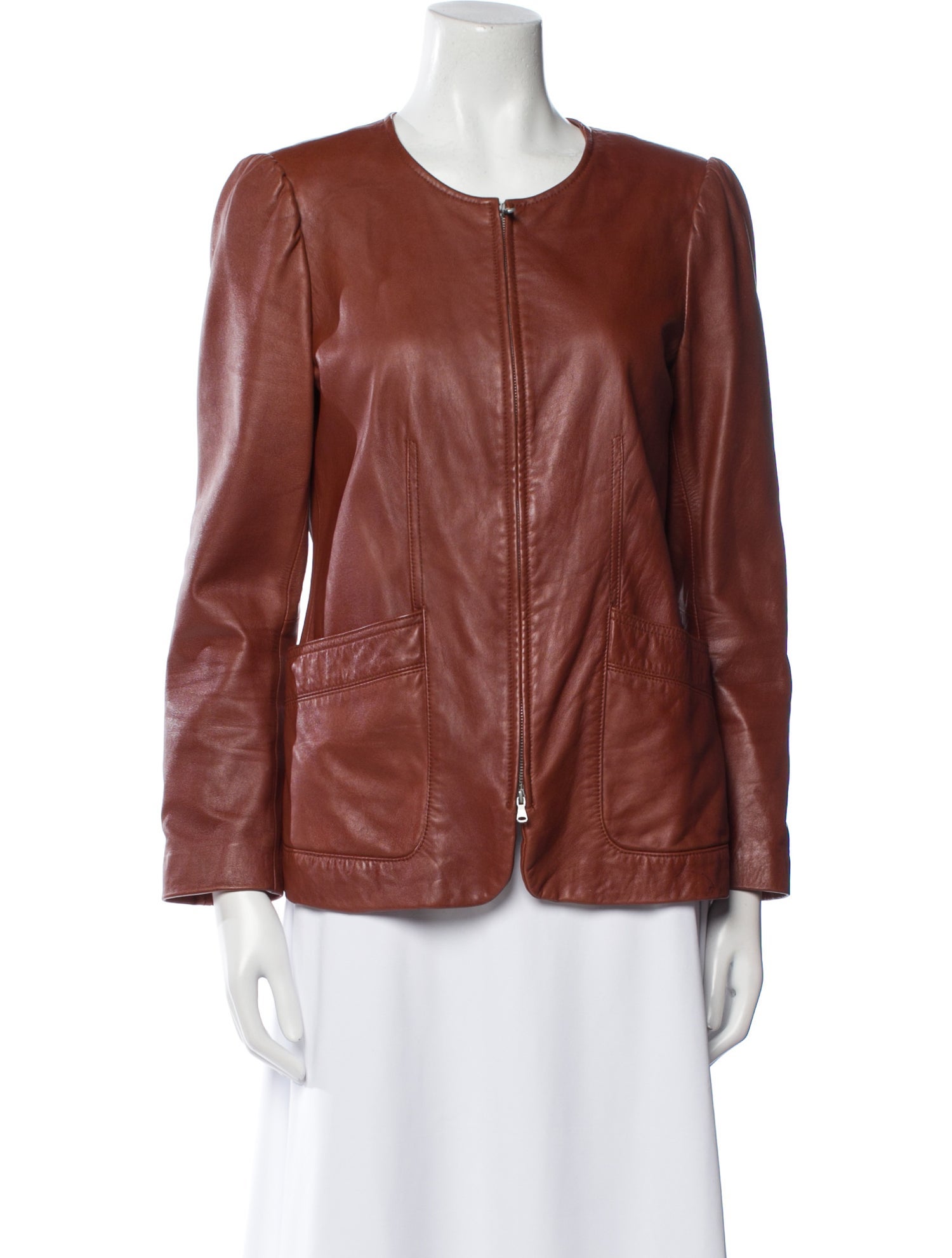 Rebecca Taylor Leather Evening Jacket