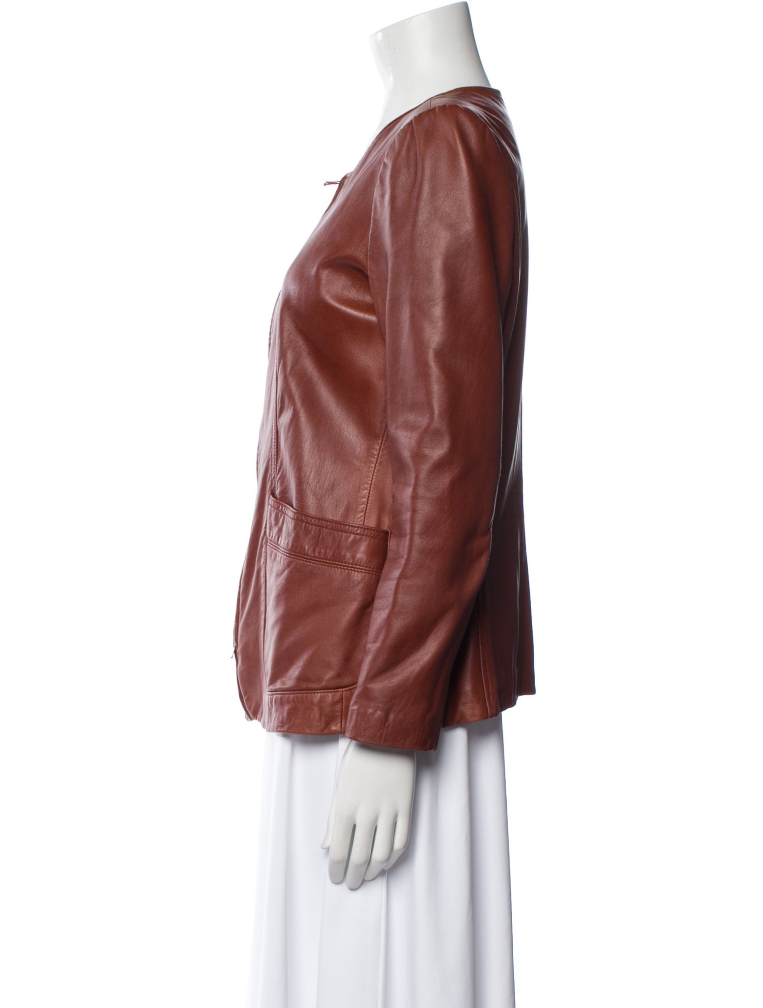 Rebecca Taylor Leather Evening Jacket