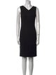 Rebecca Taylor V-Neck Knee-Length Dress