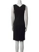 Rebecca Taylor V-Neck Knee-Length Dress