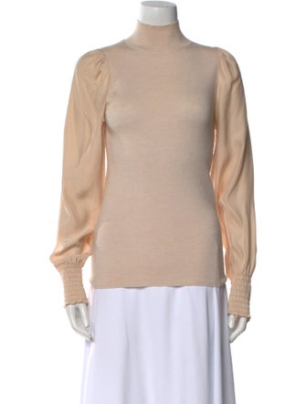 Rebecca Taylor Silk Turtleneck Sweater