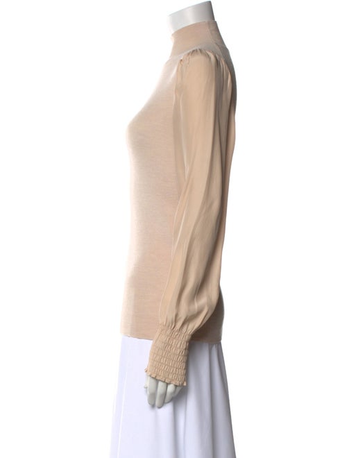 Rebecca Taylor Silk Turtleneck Sweater