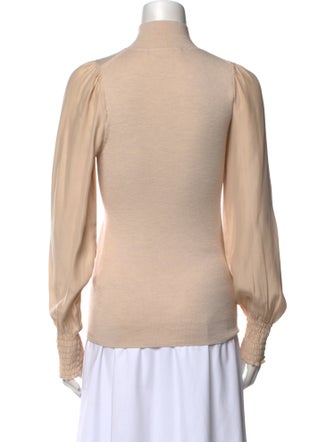 Rebecca Taylor Silk Turtleneck Sweater