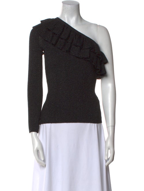 Rebecca Taylor One-Shoulder Sweater