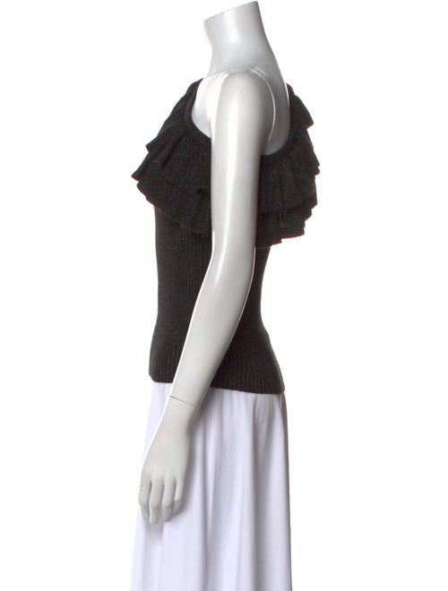 Rebecca Taylor One-Shoulder Sweater