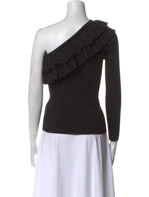 Rebecca Taylor One-Shoulder Sweater