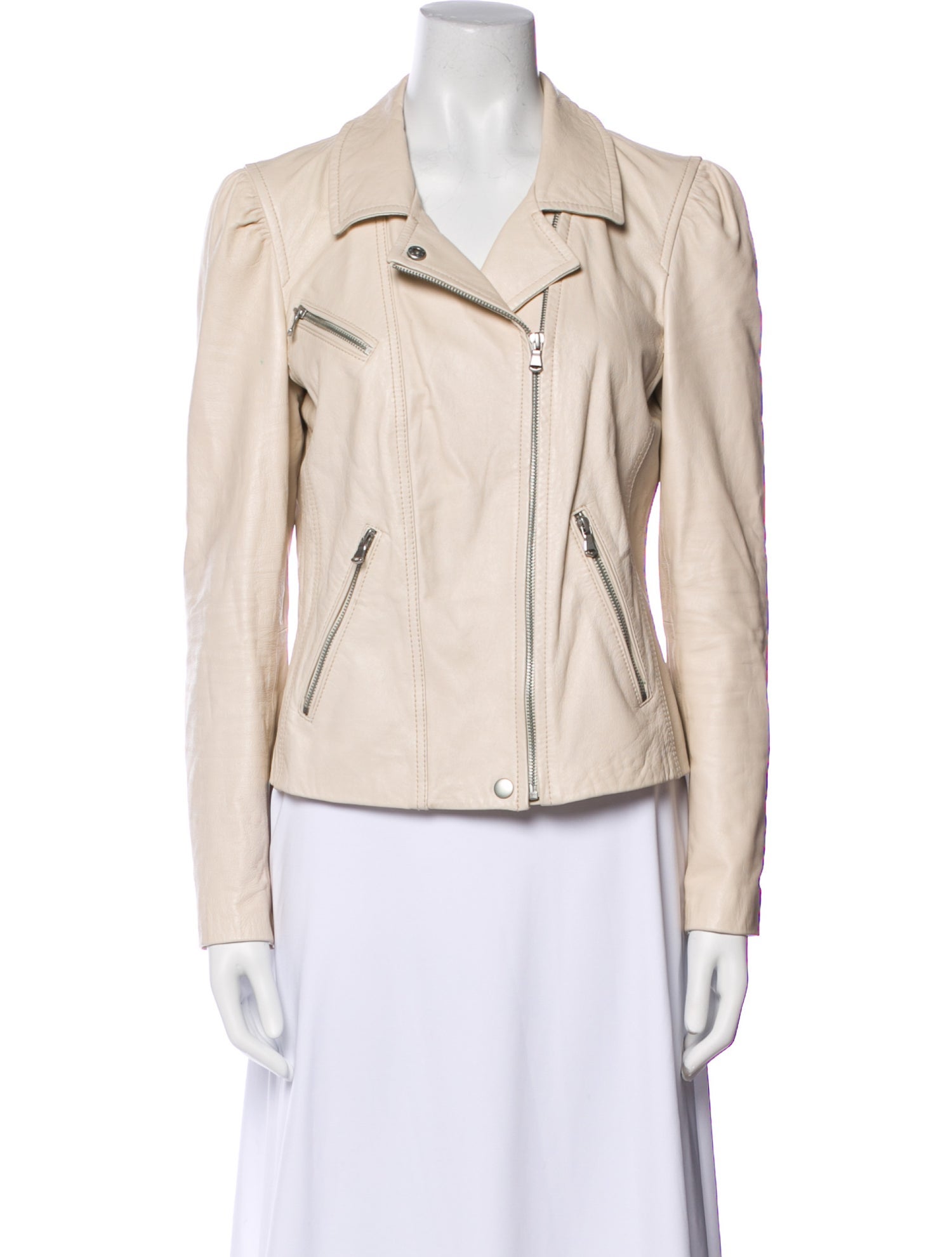 Rebecca Taylor Lamb Leather Biker Jacket
