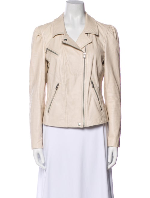Rebecca Taylor Lamb Leather Biker Jacket