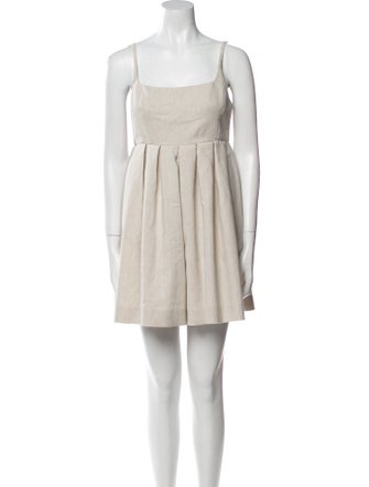 Rebecca Taylor Square Neckline Romper