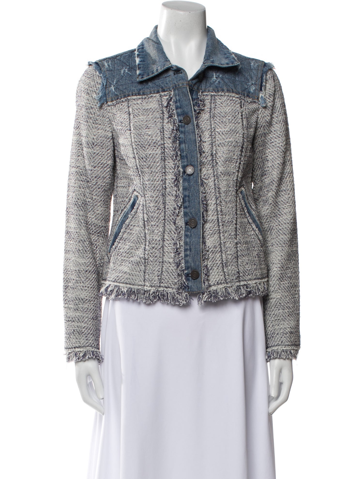 Rebecca Taylor Tweed Pattern Evening Jacket w/ Tags