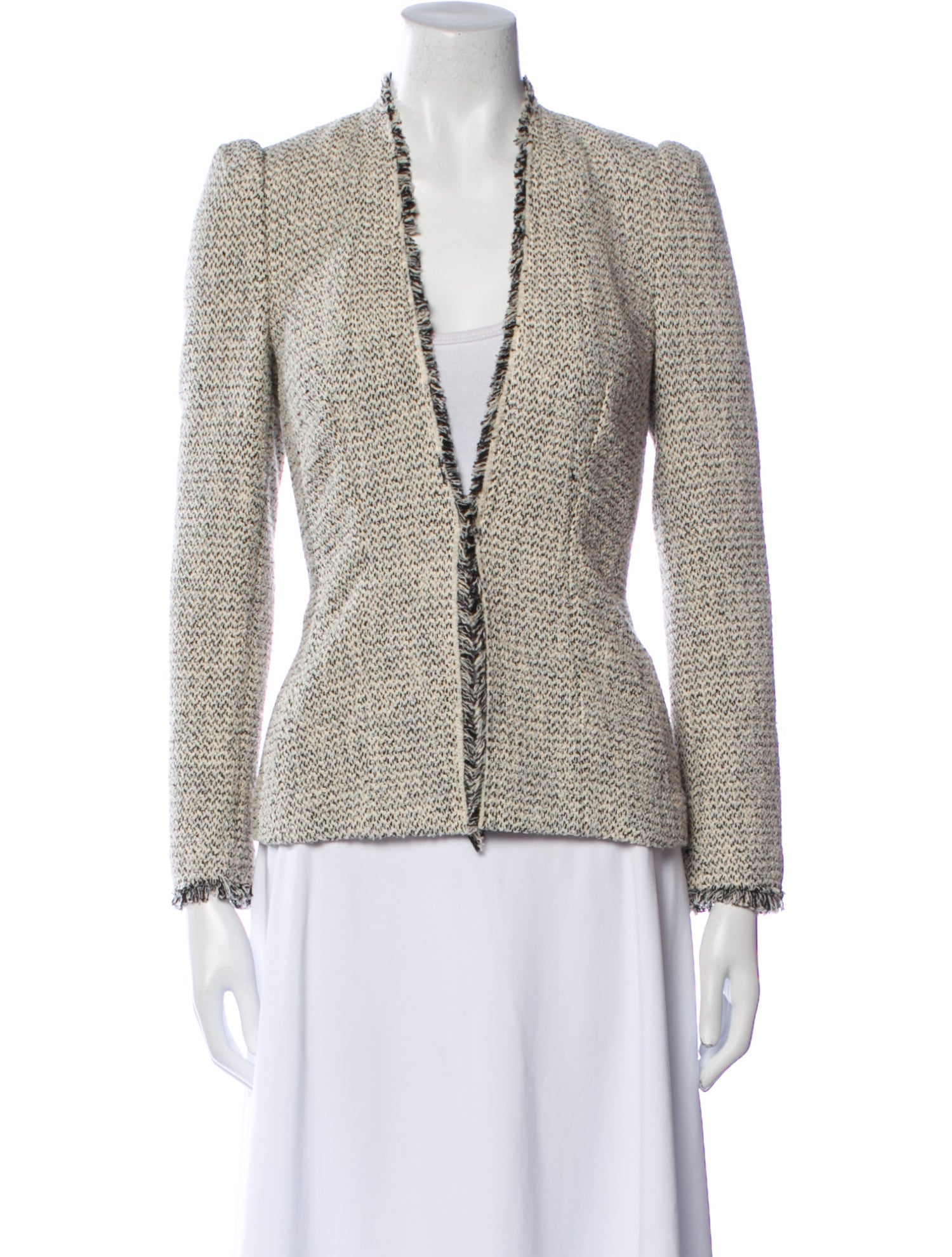 Rebecca Taylor Tweed Pattern Evening Jacket