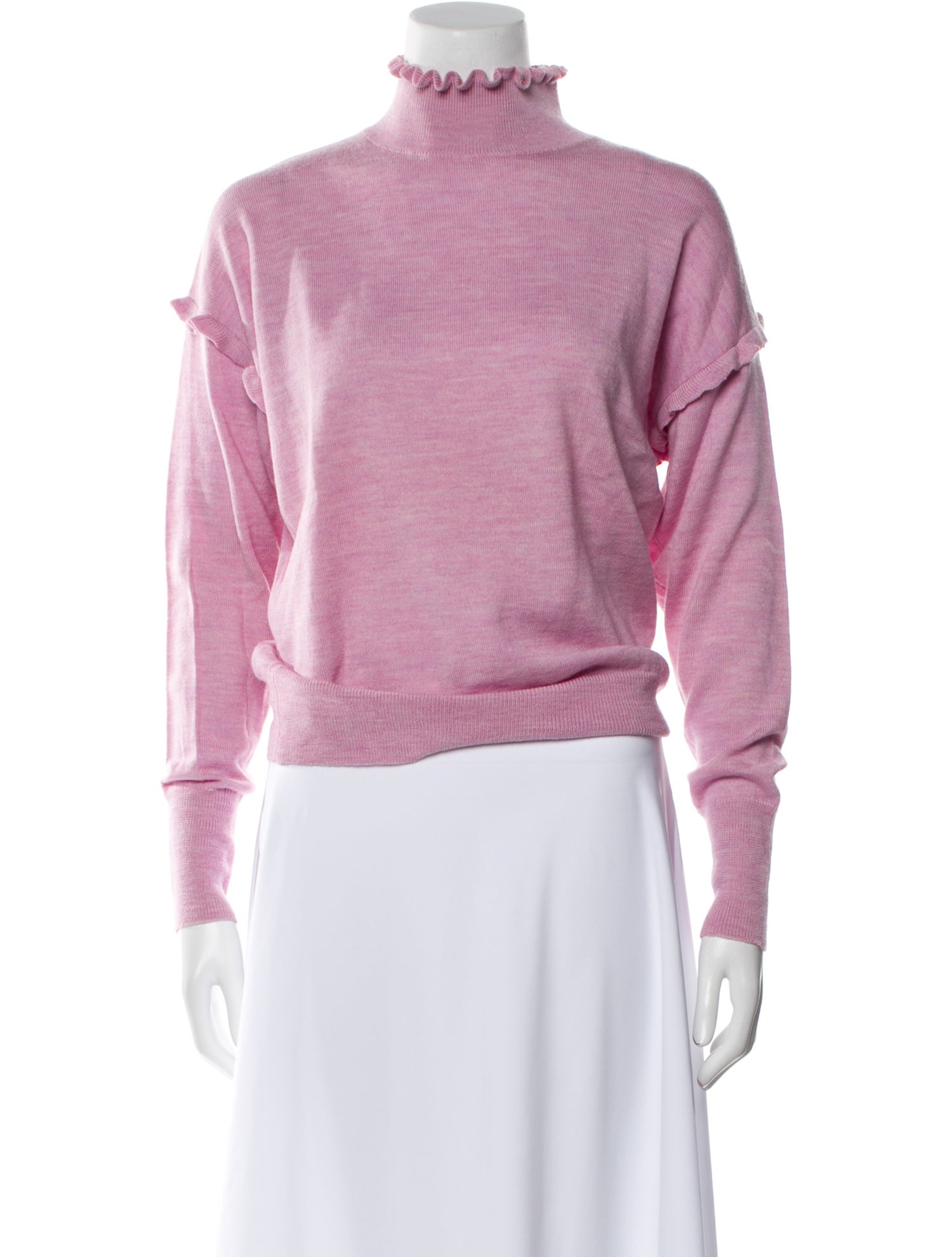Rebecca Taylor Merino Wool Turtleneck Sweater