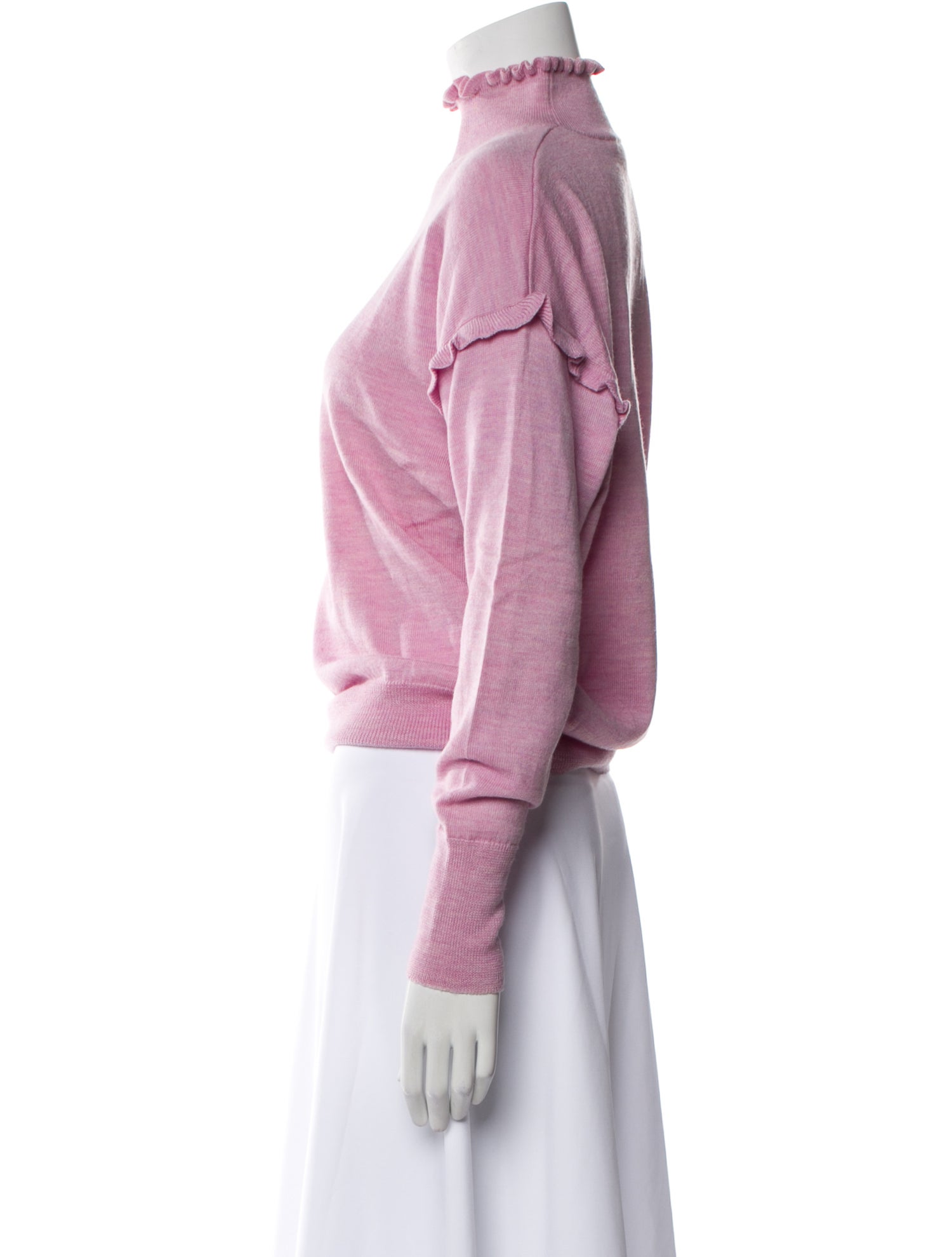 Rebecca Taylor Merino Wool Turtleneck Sweater