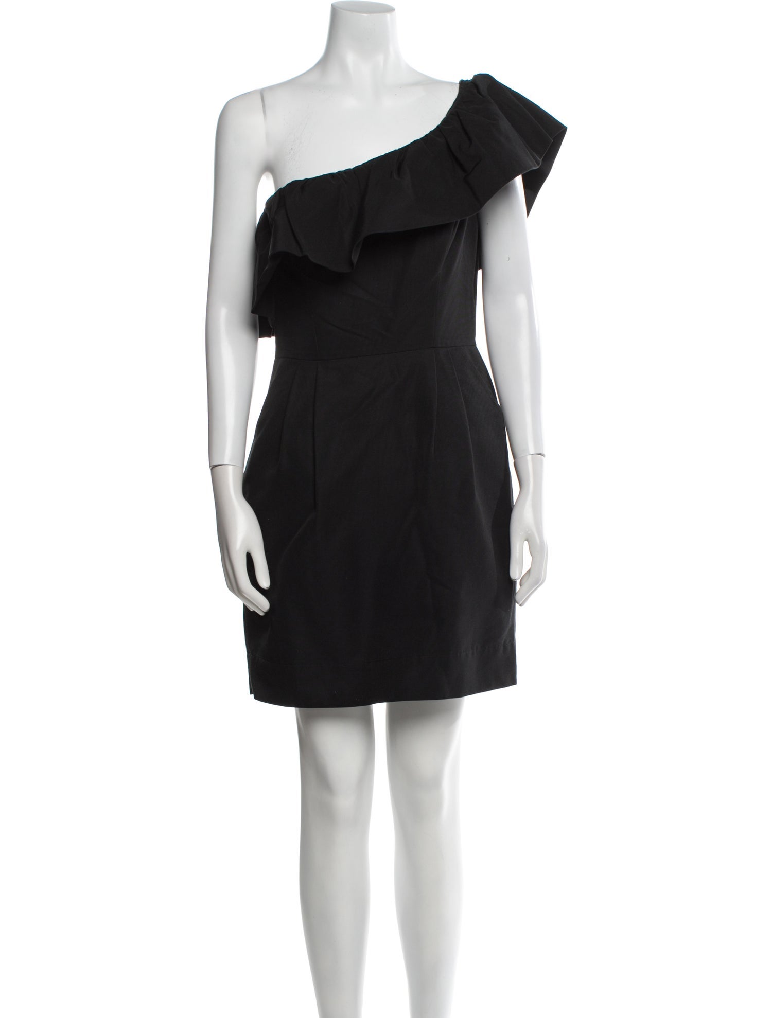 Rebecca Taylor One-Shoulder Mini Dress