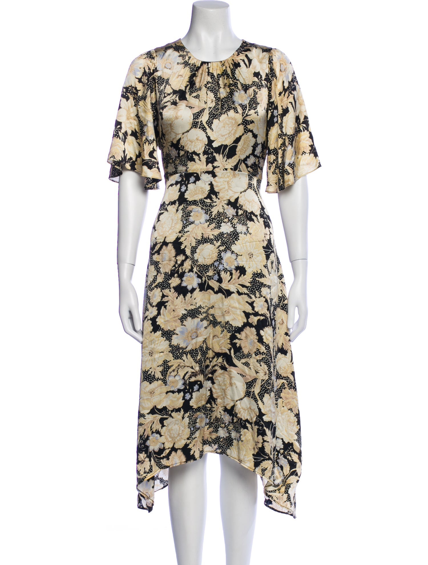 Rebecca Taylor Silk Midi Length Dress