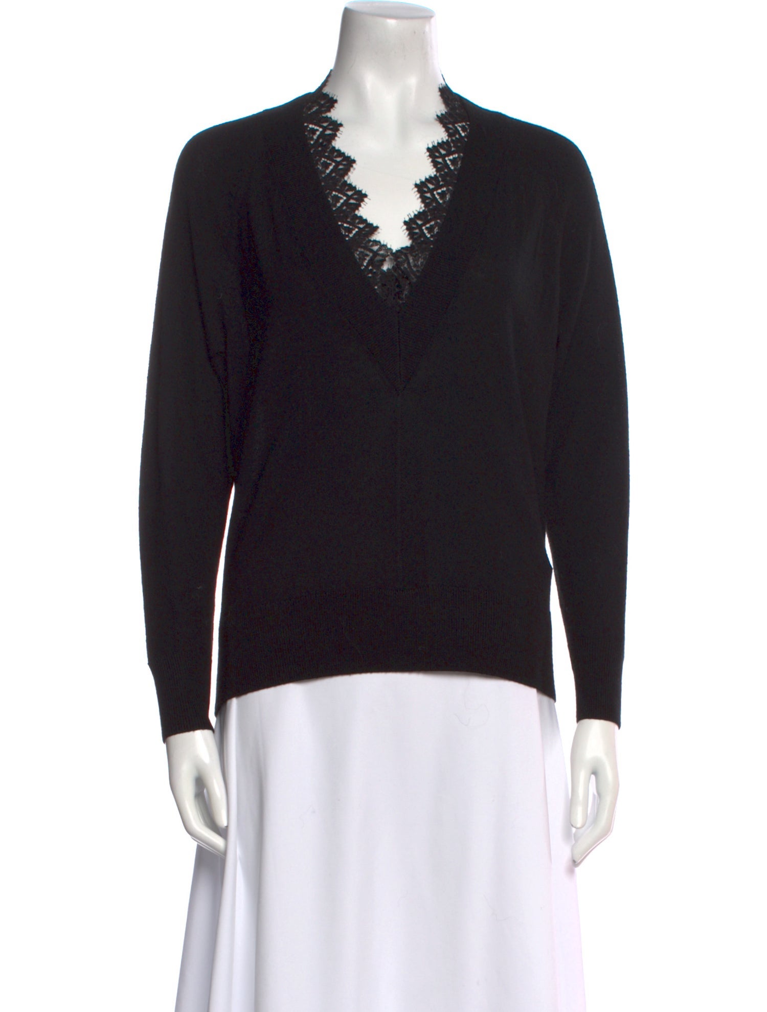 Rebecca Taylor Wool V-Neck Sweater