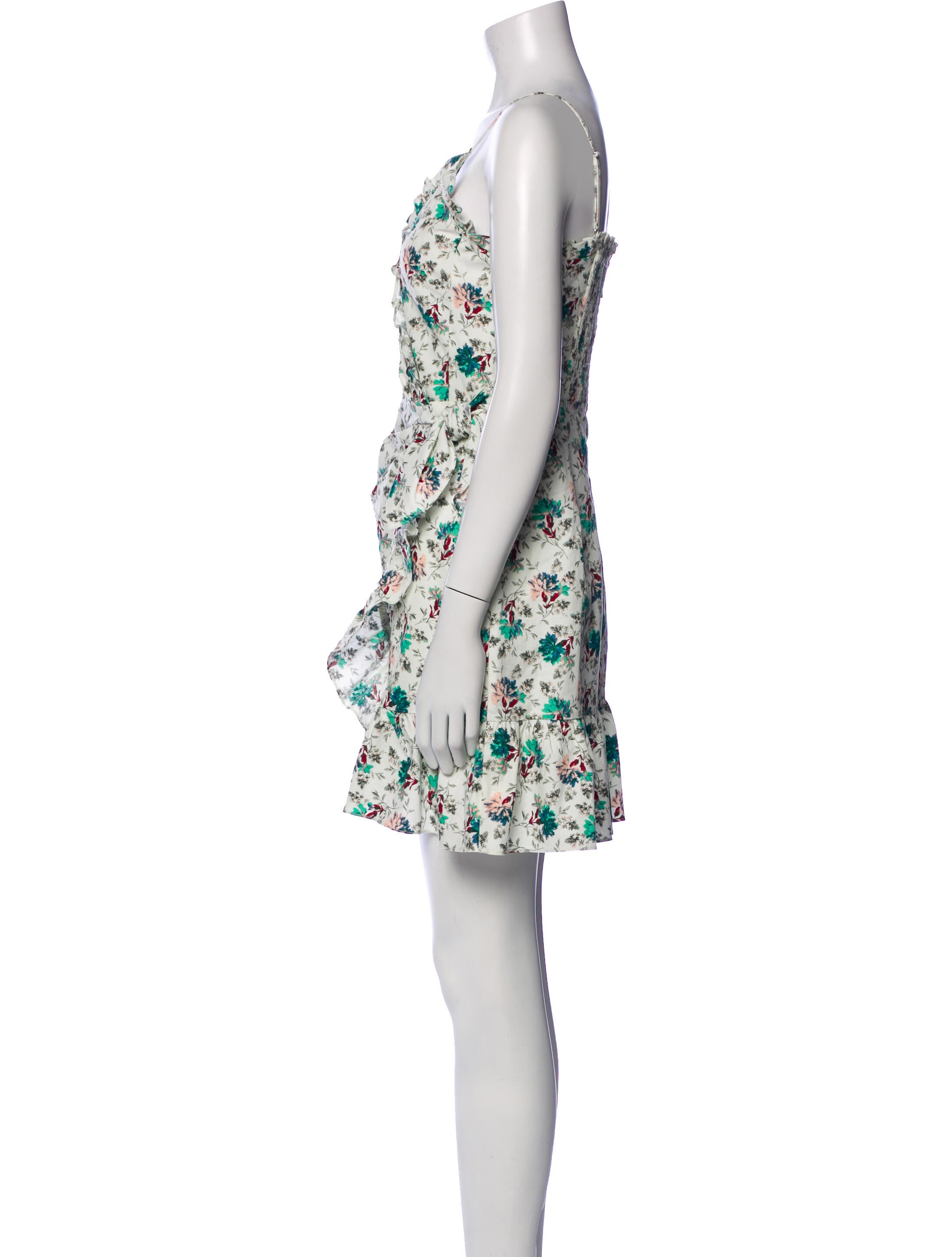 Rebecca Taylor Floral Print Mini Dress
