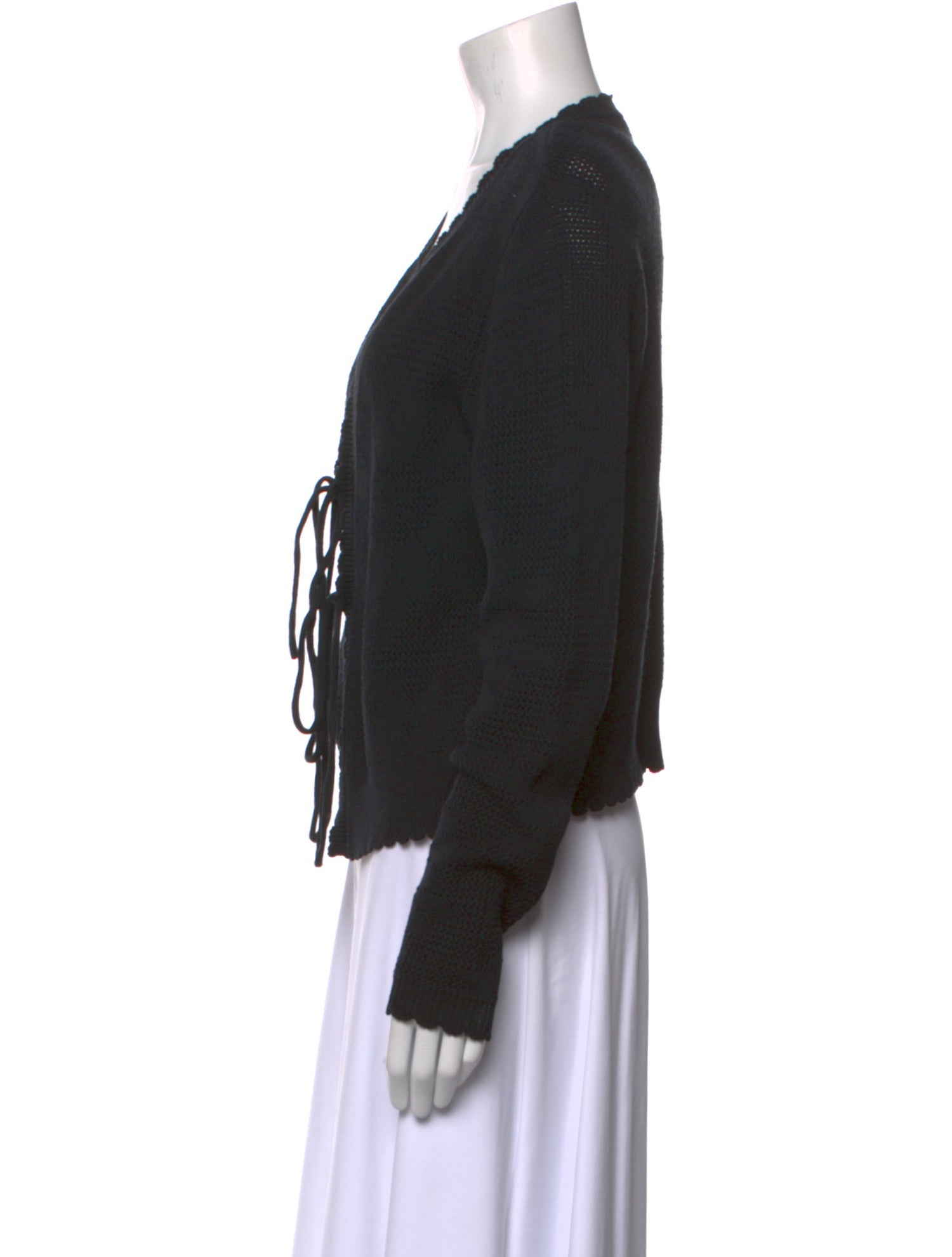 Rebecca Taylor Plunge Neckline Sweater