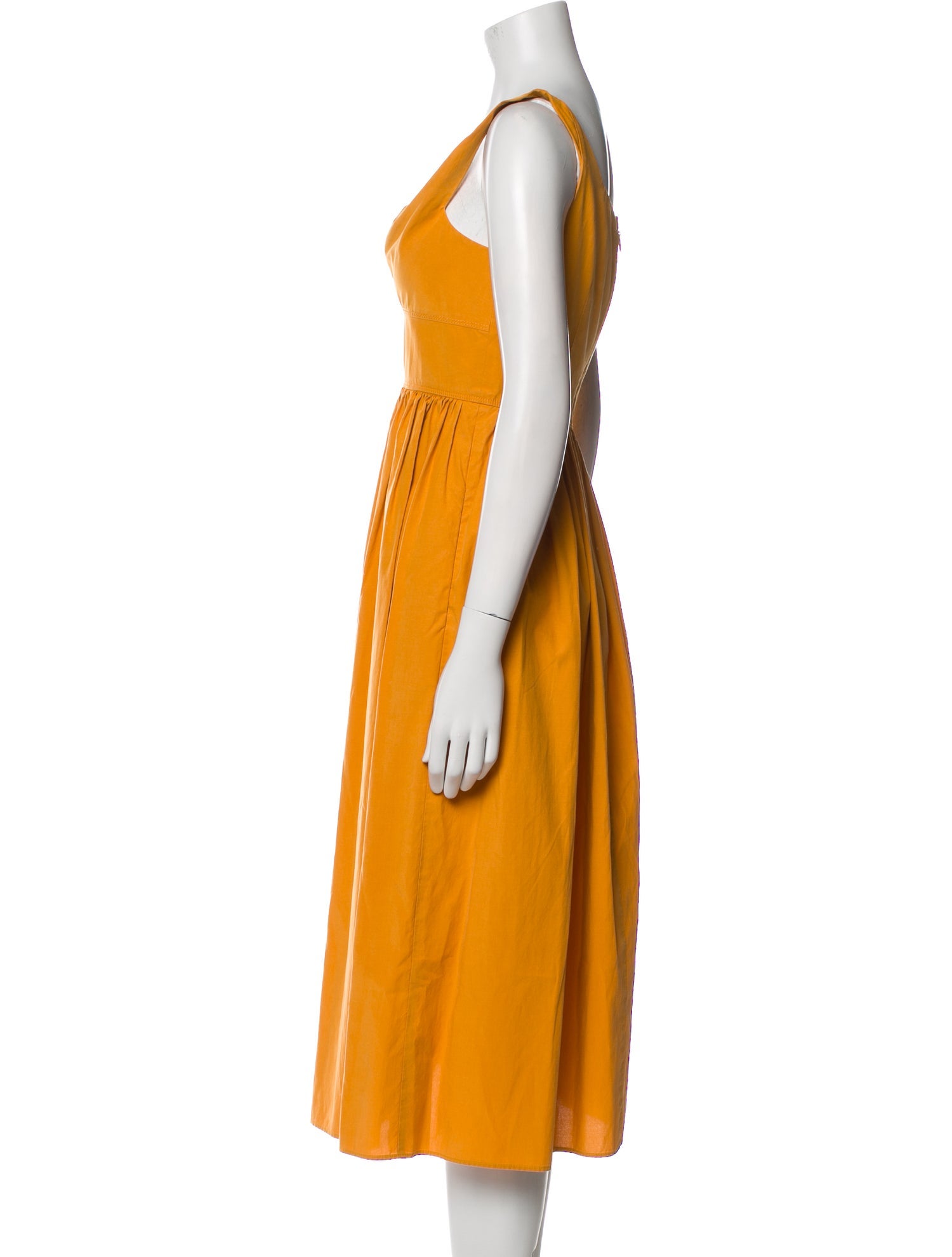 Rebecca Taylor V-Neck Midi Length Dress