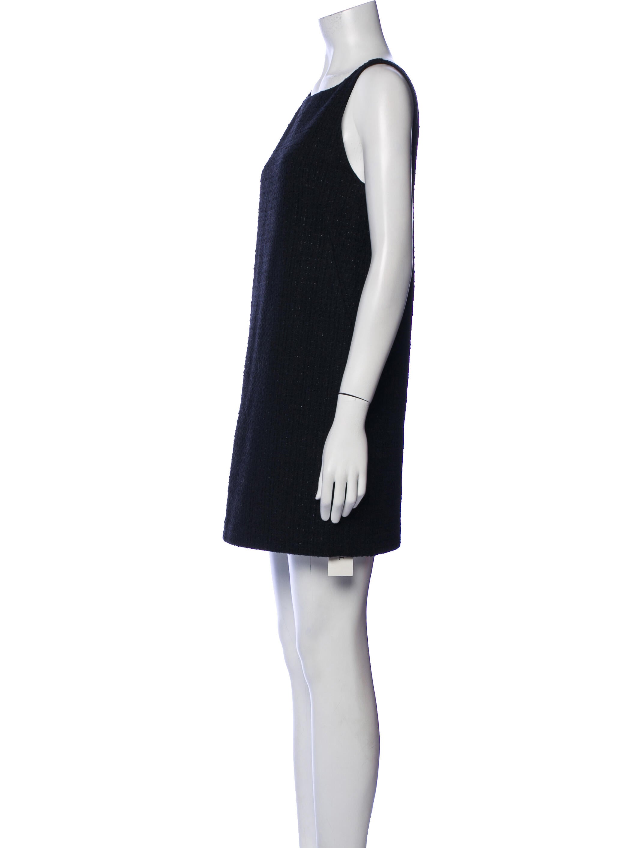 Rebecca Taylor Bateau Neckline Mini Dress