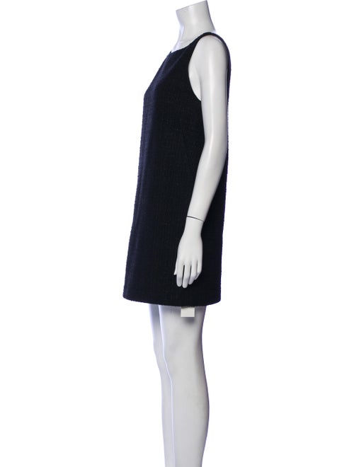 Rebecca Taylor Bateau Neckline Mini Dress