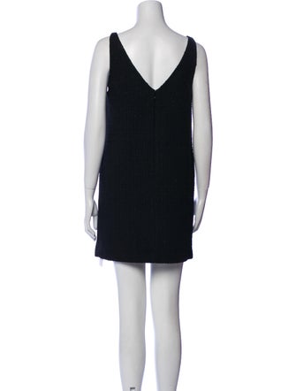 Rebecca Taylor Bateau Neckline Mini Dress