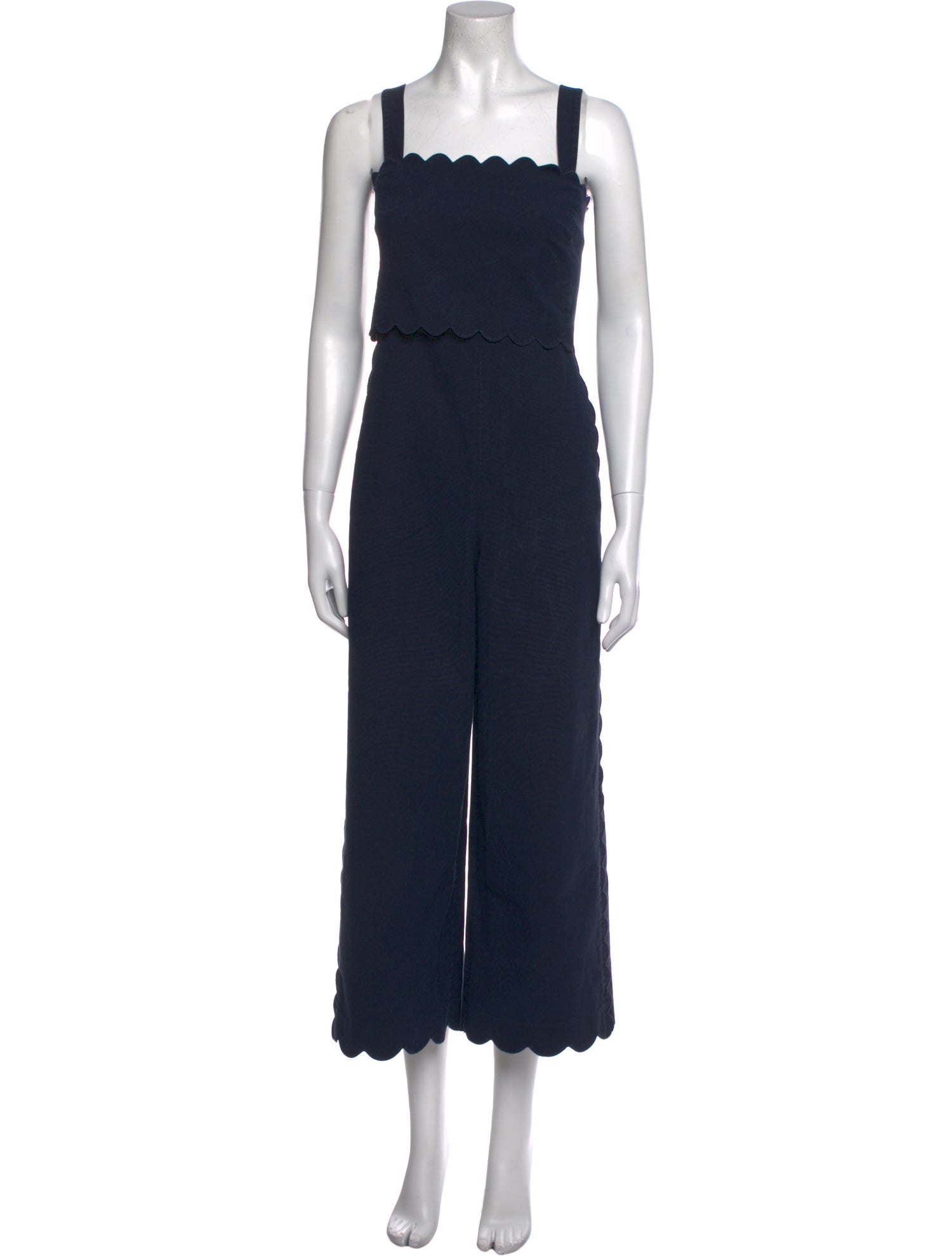 Rebecca Taylor Square Neckline Jumpsuit