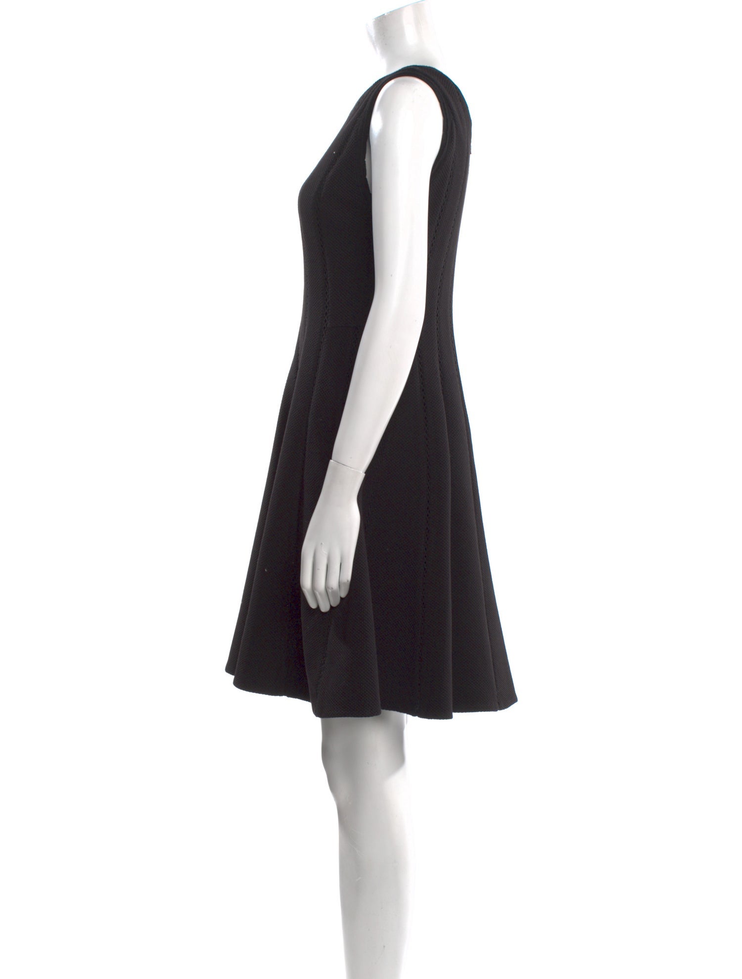 Rebecca Taylor Bateau Neckline Mini Dress