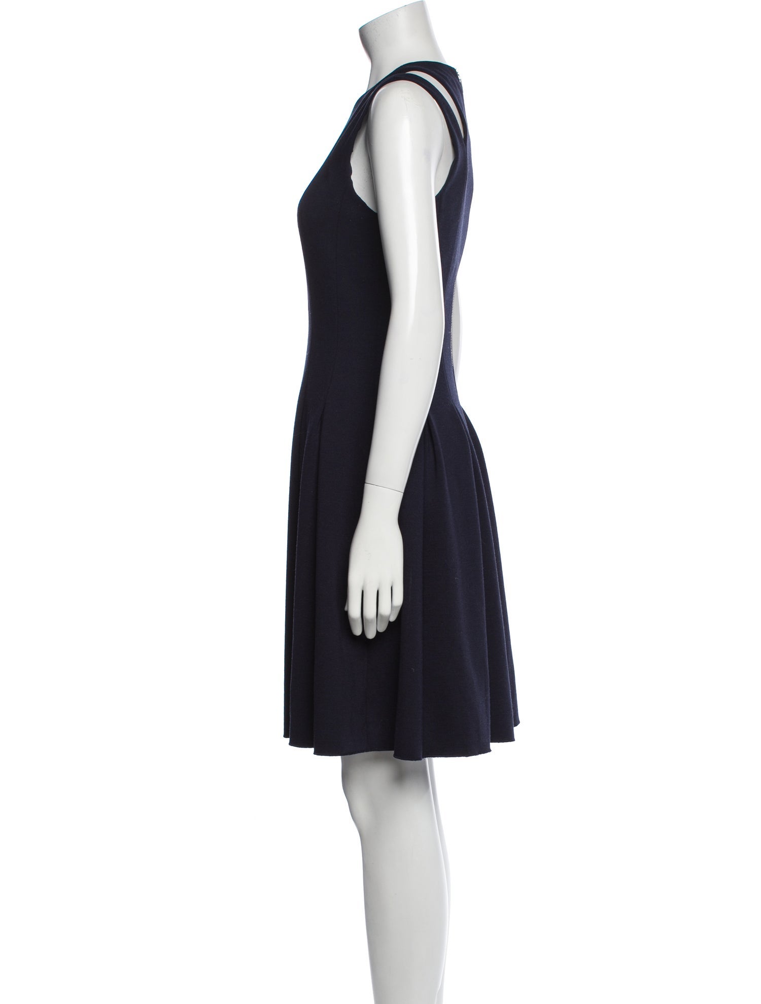 Rebecca Taylor Crew Neck Knee-Length Dress
