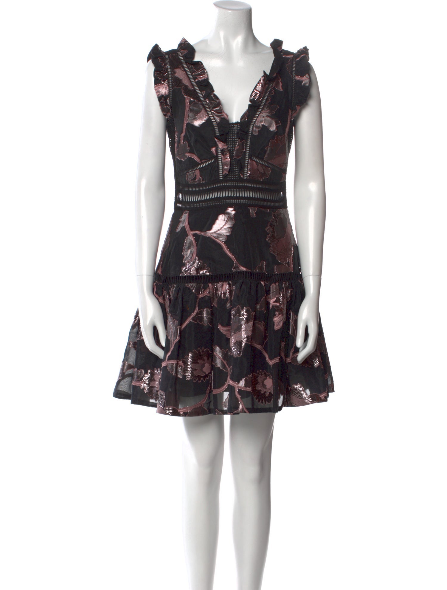 Rebecca Taylor Printed Mini Dress