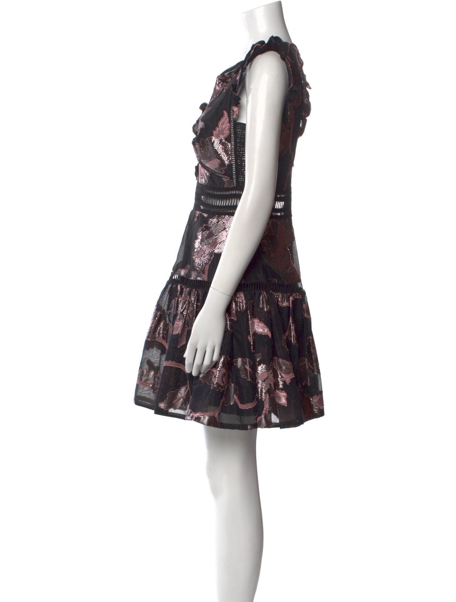 Rebecca Taylor Printed Mini Dress