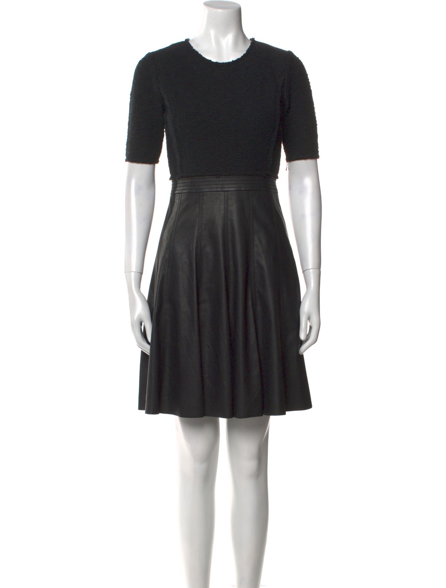Rebecca Taylor Crew Neck Mini Dress