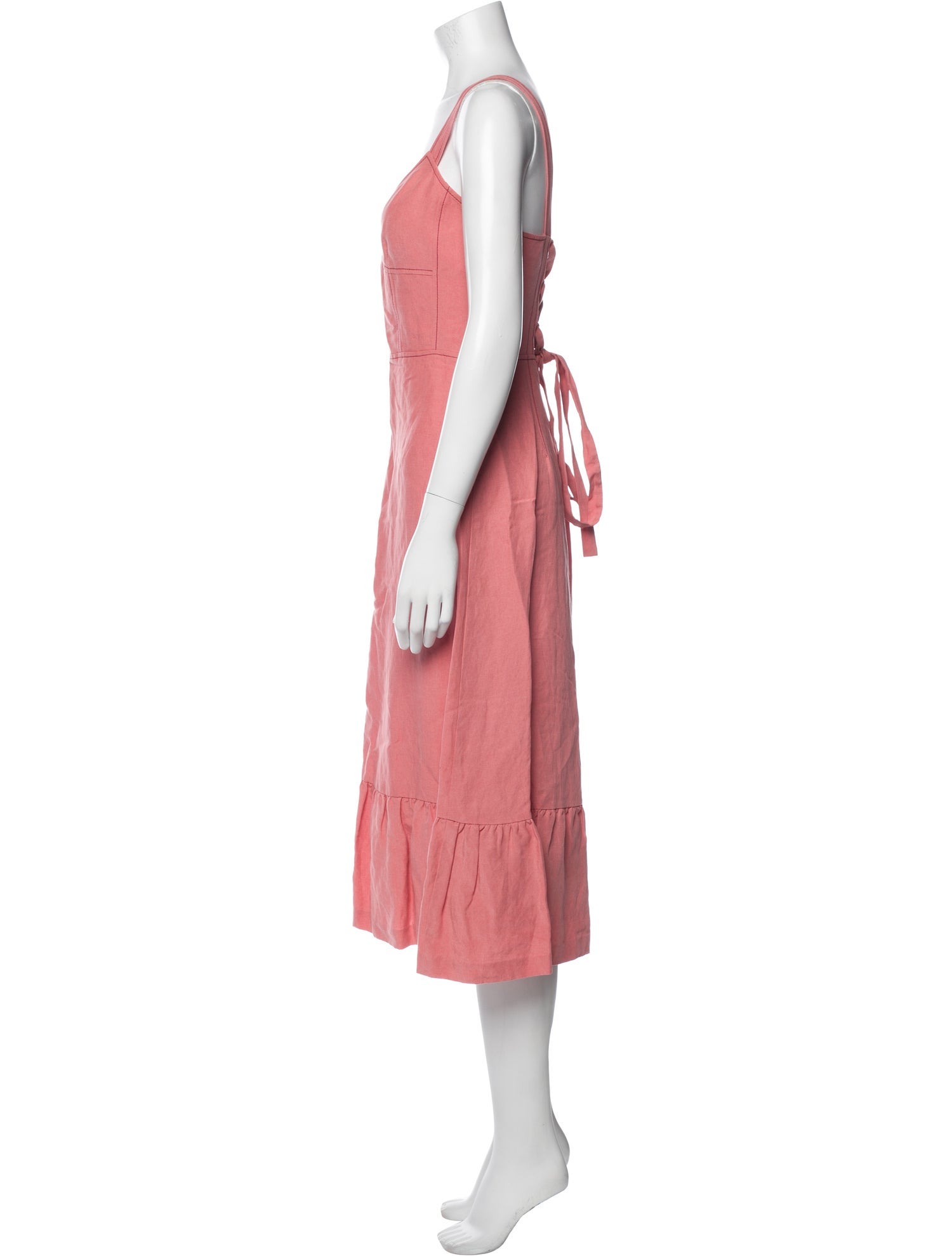 Rebecca Taylor Linen Midi Length Dress w/ Tags