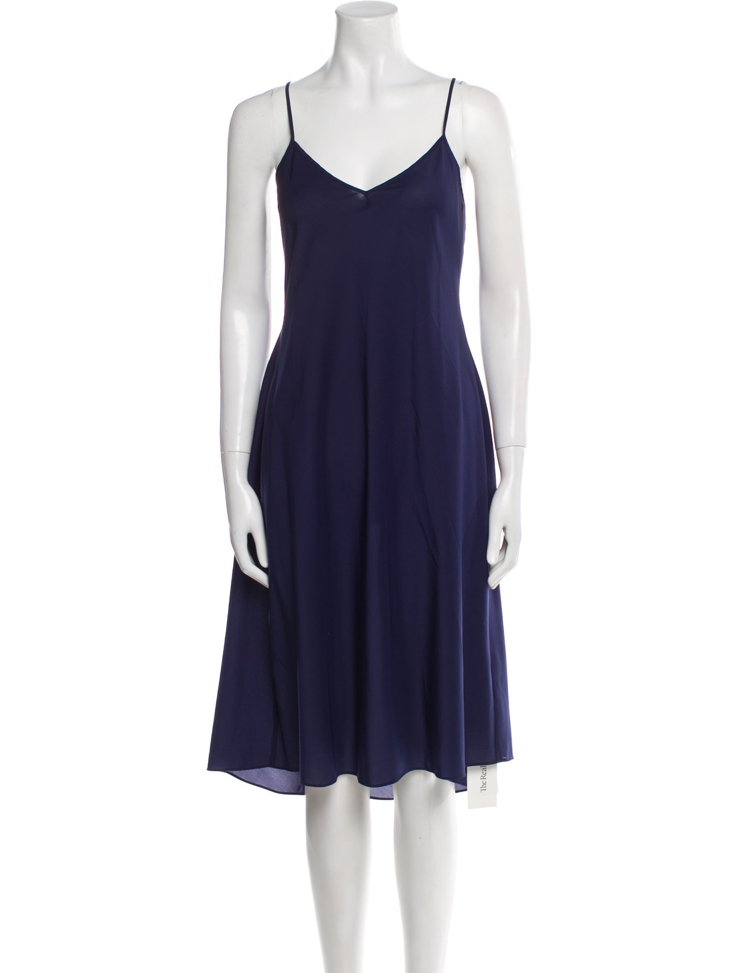 Rebecca Taylor V-Neck Midi Length Dress