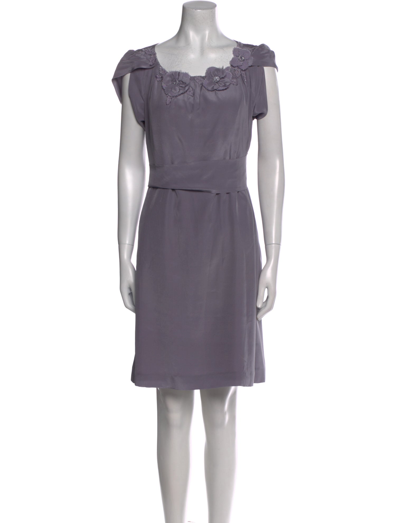 Rebecca Taylor Silk Knee-Length Dress