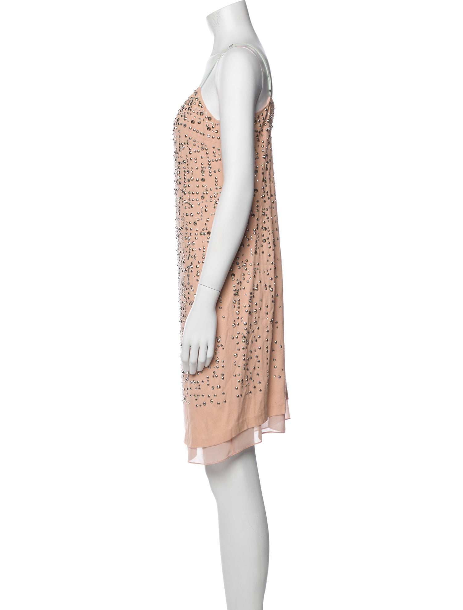 Rebecca Taylor V-Neck Knee-Length Dress