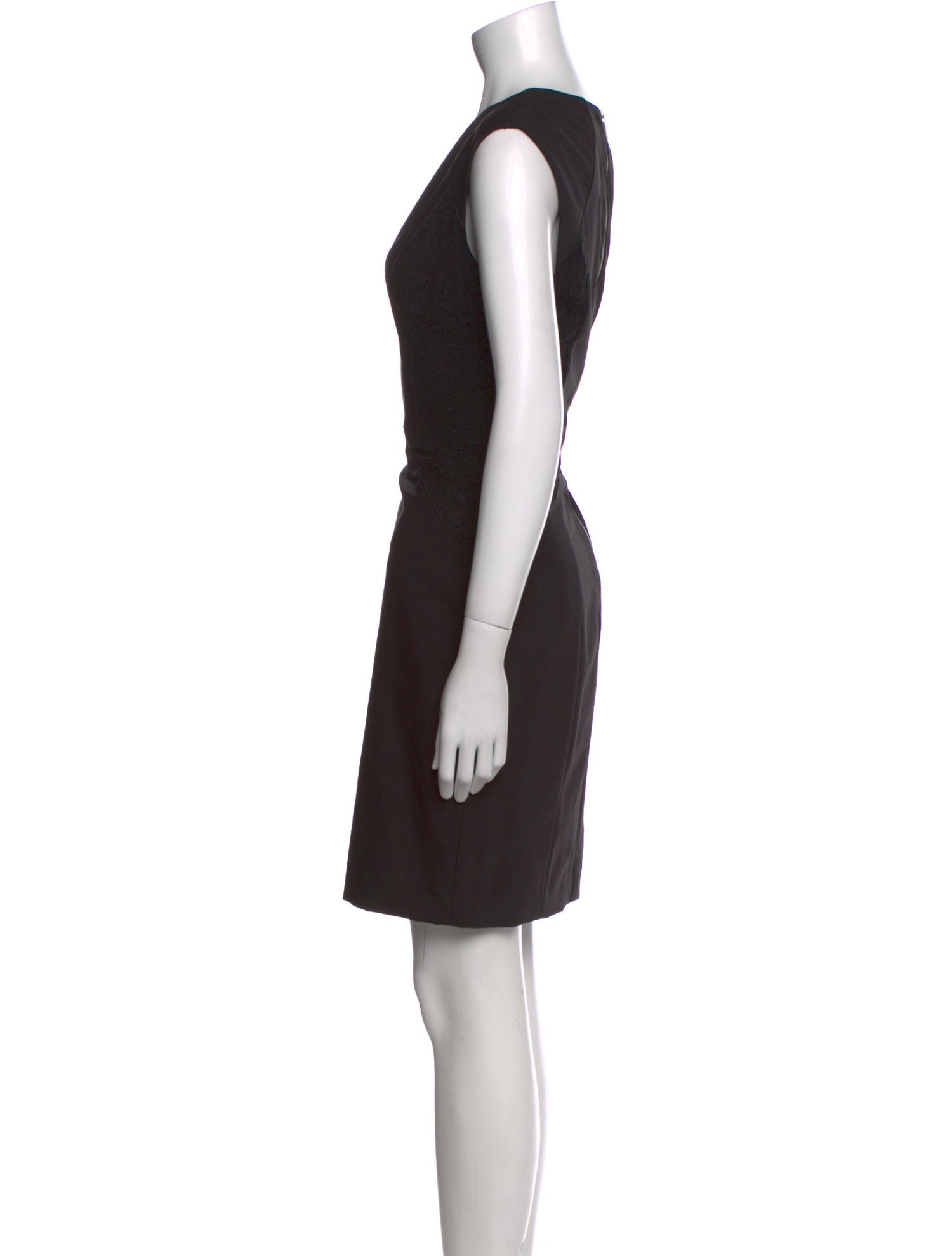 Rebecca Taylor V-Neck Knee-Length Dress