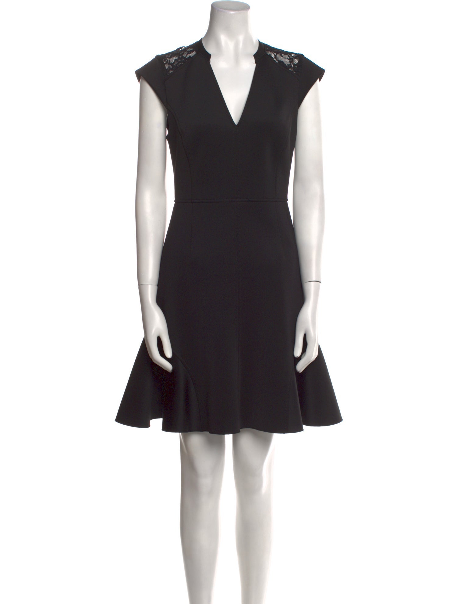 Rebecca Taylor V-Neck Mini Dress