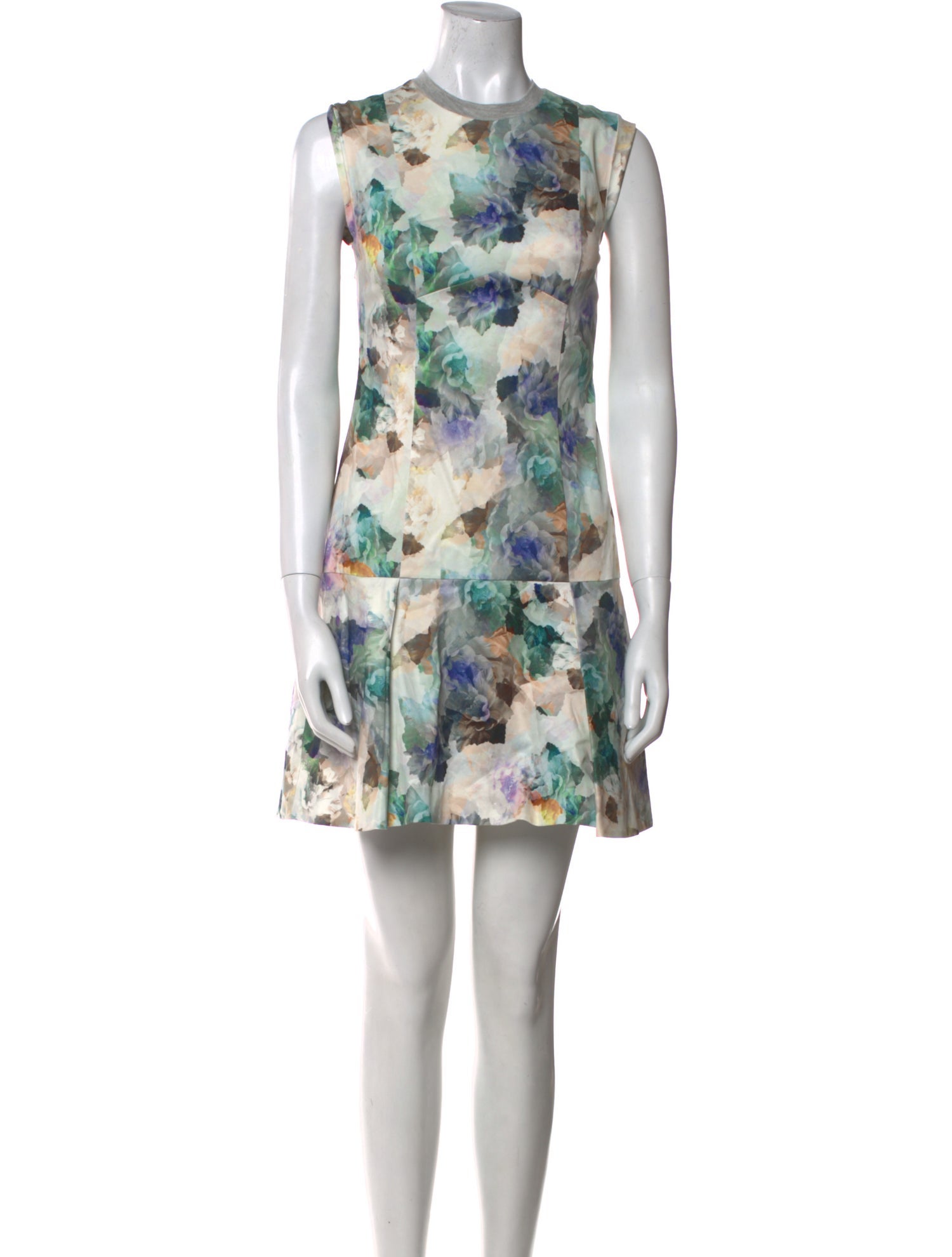 Rebecca Taylor Floral Print Mini Dress