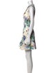 Rebecca Taylor Floral Print Mini Dress